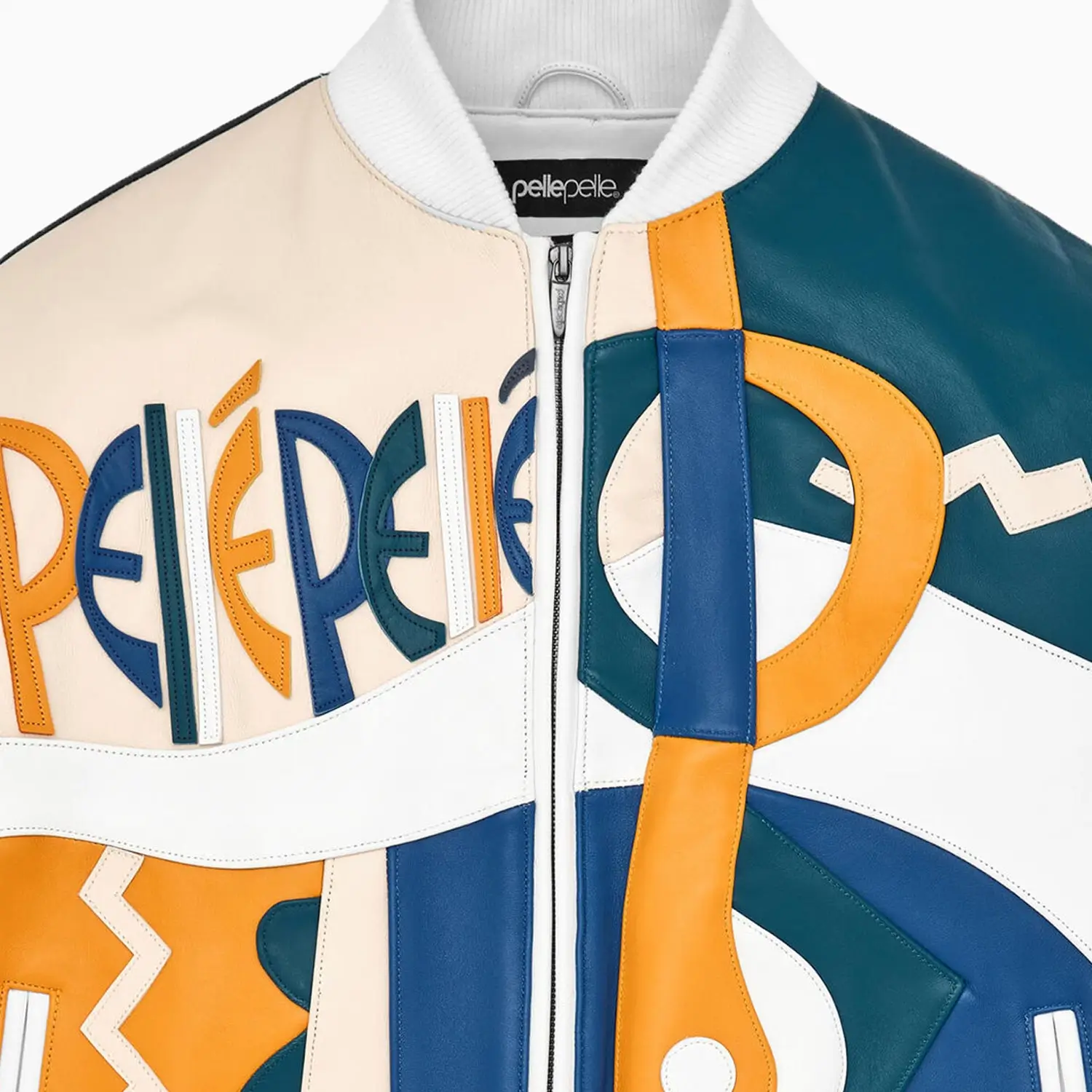 Pelle Pelle Picasso Plush White Leather Jacket - Image 3