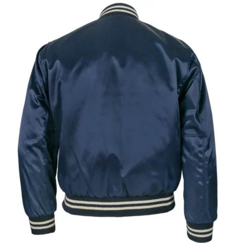 Alternative view of Philadelphia Athletics 1953 Authentic Satin Varsity Navy Jacket