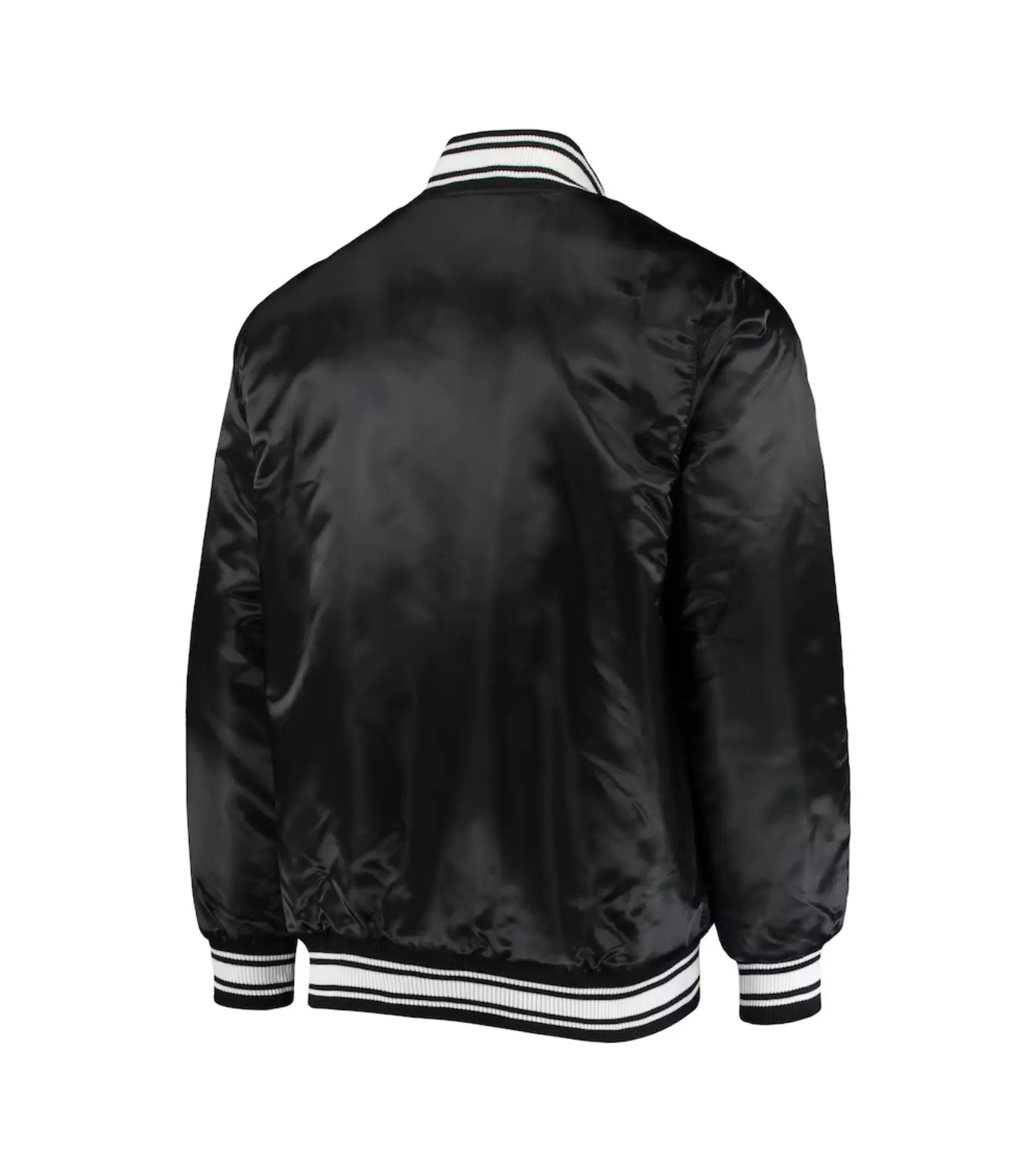 Philadelphia Eagles Locker Room Black Varsity Jacket - Image 2