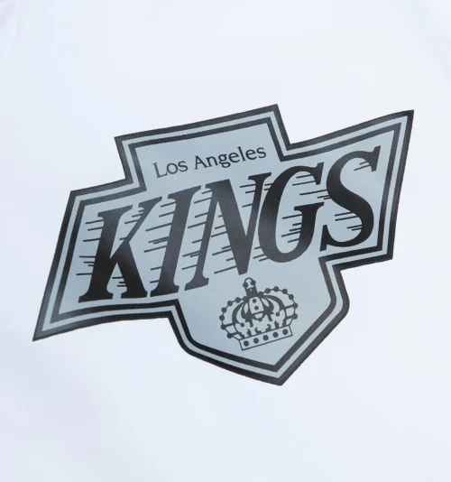 Los Angeles Kings Team Burst Warm-Up Satin Jacket - Image 3