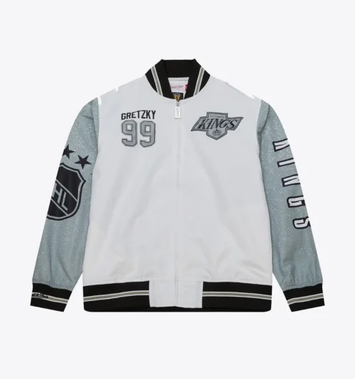 Los Angeles Kings Team Burst Warm-Up Satin Jacket