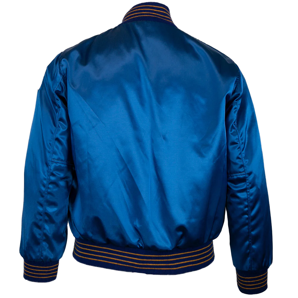 Seattle Pilots 1969 Authentic Satin Varsity Jacket - Image 2