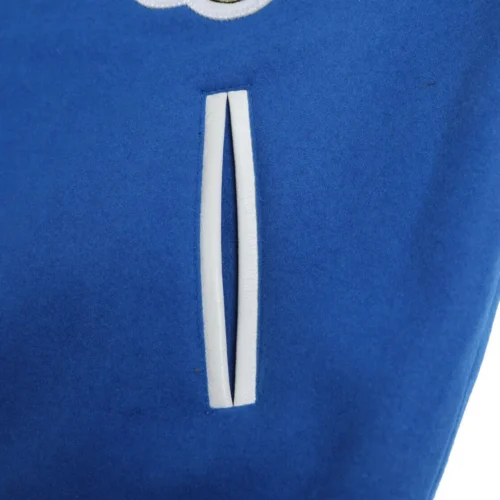 Super Bowl Damar Hamlin Blue & White Varsity Jacket - Image 4