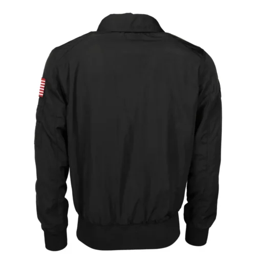 Alternative view of Top Gun Flight Black Jacket