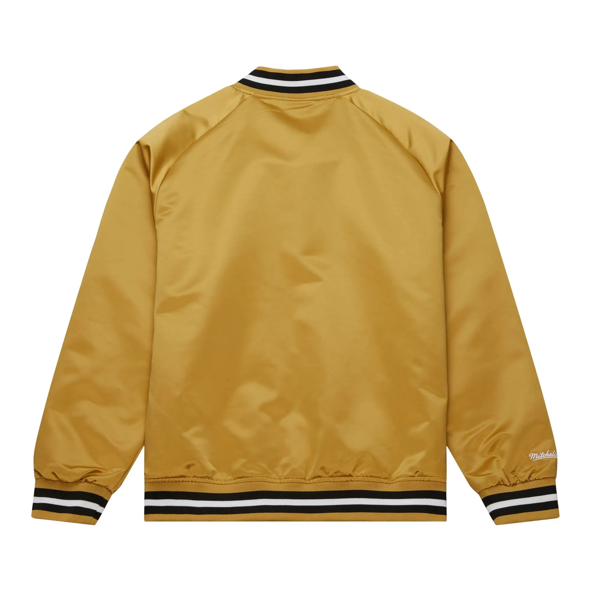Vegas Golden Knights Throwback Wordmark Satin Varsity Jacket - Image 2