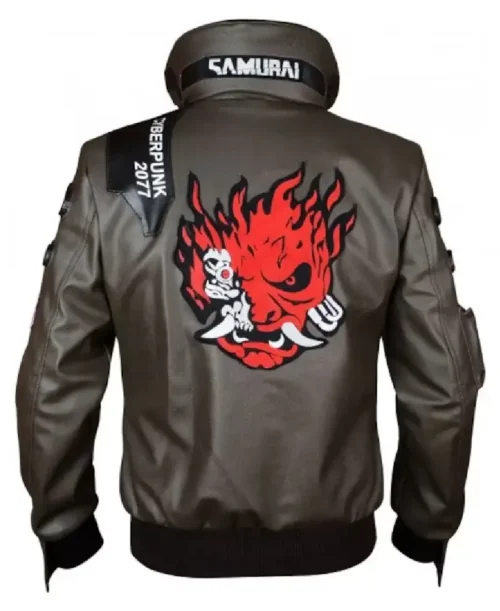 Video Game Cyberpunk 2077 Samurai Bomber Jacket - Image 4