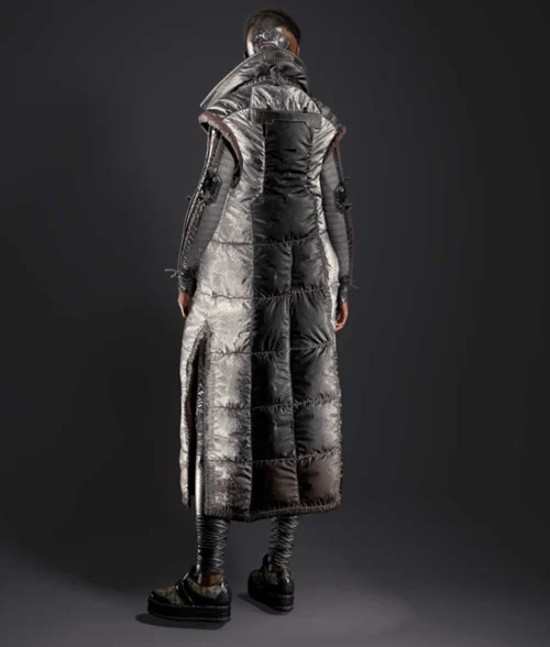 Brigitte Sleeveless Coat Cyberpunk 2077 - Image 5