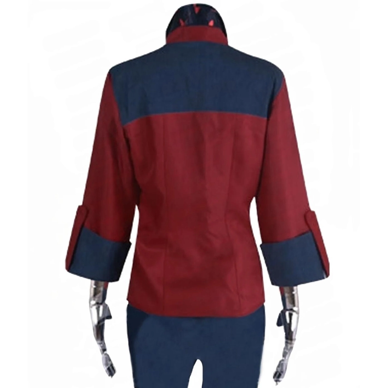 Cyberpunk 2077 Female V Red Leather Blazer - Image 5