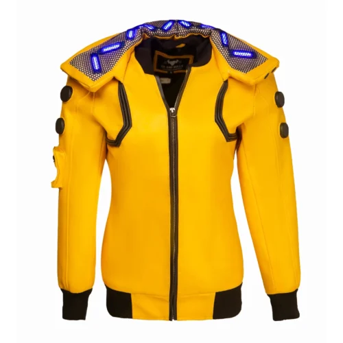 Cyberpunk 2077 Judy Yellow Jacket - Image 4