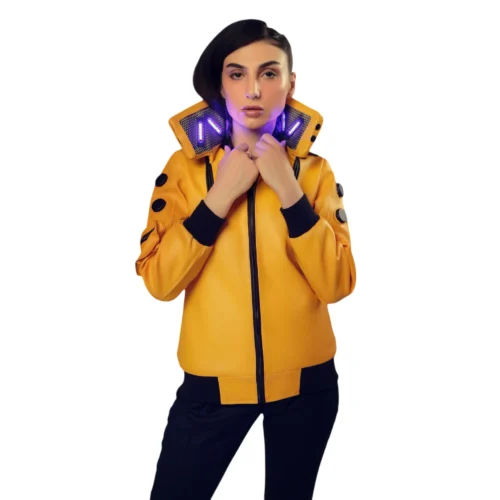 Cyberpunk 2077 Judy Yellow Jacket - Image 6
