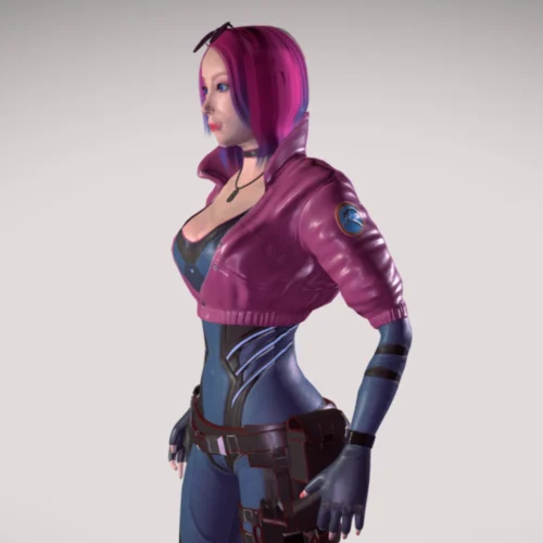 Cyberpunk 2077 Kira Madroxx Pink Jacket - Image 5