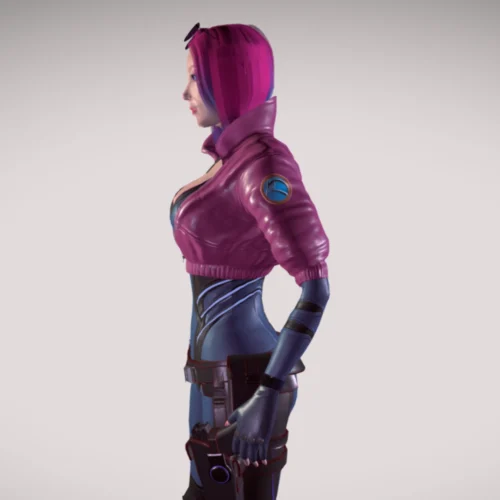 Cyberpunk 2077 Kira Madroxx Pink Jacket - Image 7