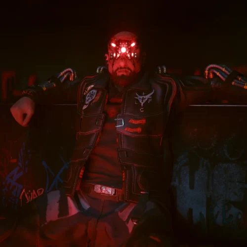 Cyberpunk 2077 Royce Leather Jacket - Image 7
