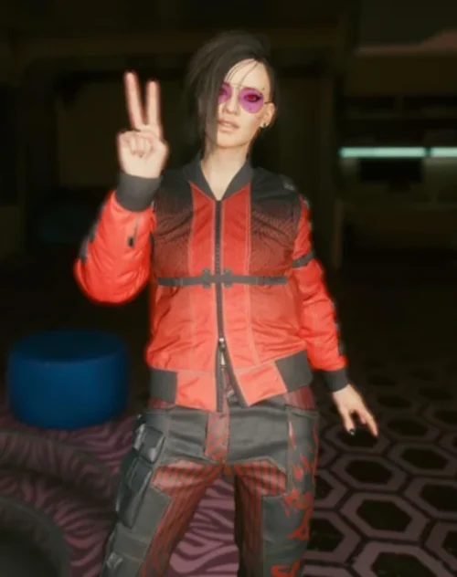 Cyberpunk 2077 Samurai Bomber Jacket - Image 3