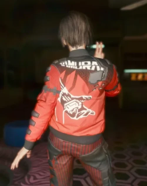 Cyberpunk 2077 Samurai Bomber Jacket - Image 4