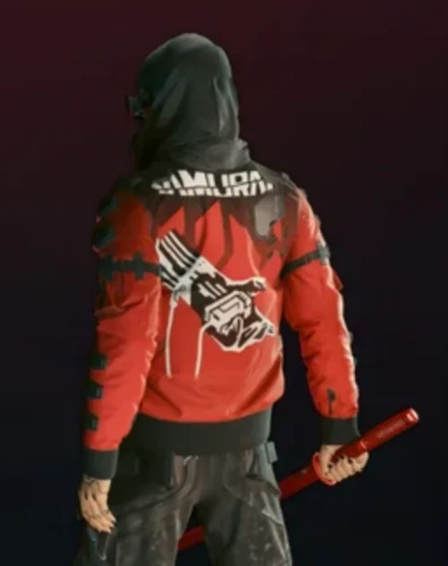Cyberpunk 2077 Samurai Bomber Jacket - Image 6