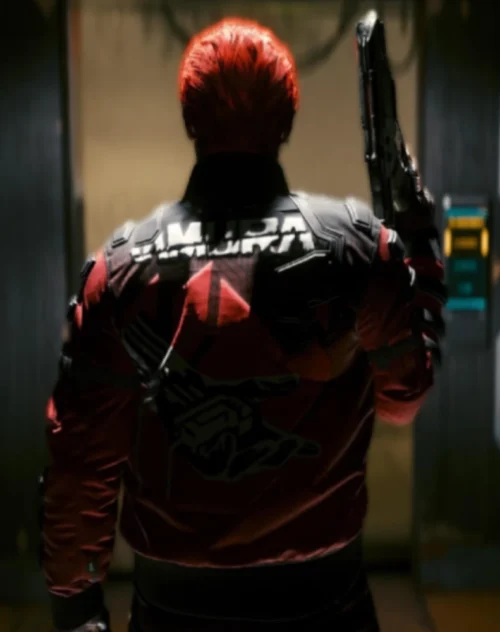 Cyberpunk 2077 Samurai Bomber Jacket - Image 9