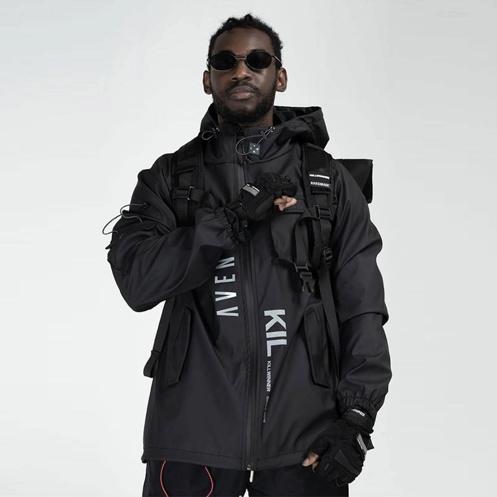 Cyberpunk Roronoa Zoro Techwear Jacket - Image 4