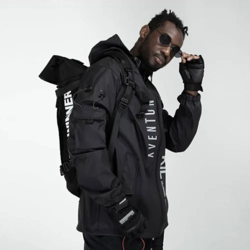 Cyberpunk Roronoa Zoro Techwear Jacket - Image 6