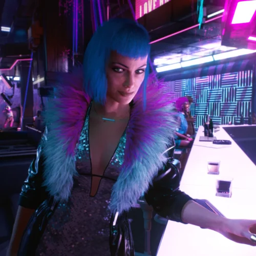Evelyn Parker Long Coat Cyberpunk 2077 - Image 8