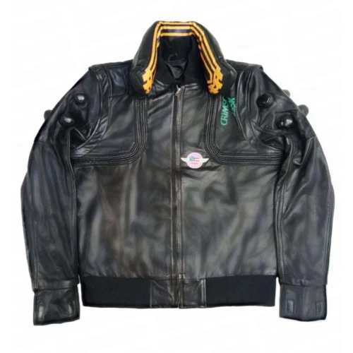 Night City Dreamer Black Bomber Jacket Cyberpunk 2077 - Image 7