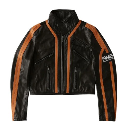 Syn Leather Jacket Cyberpunk 2077 - Image 3
