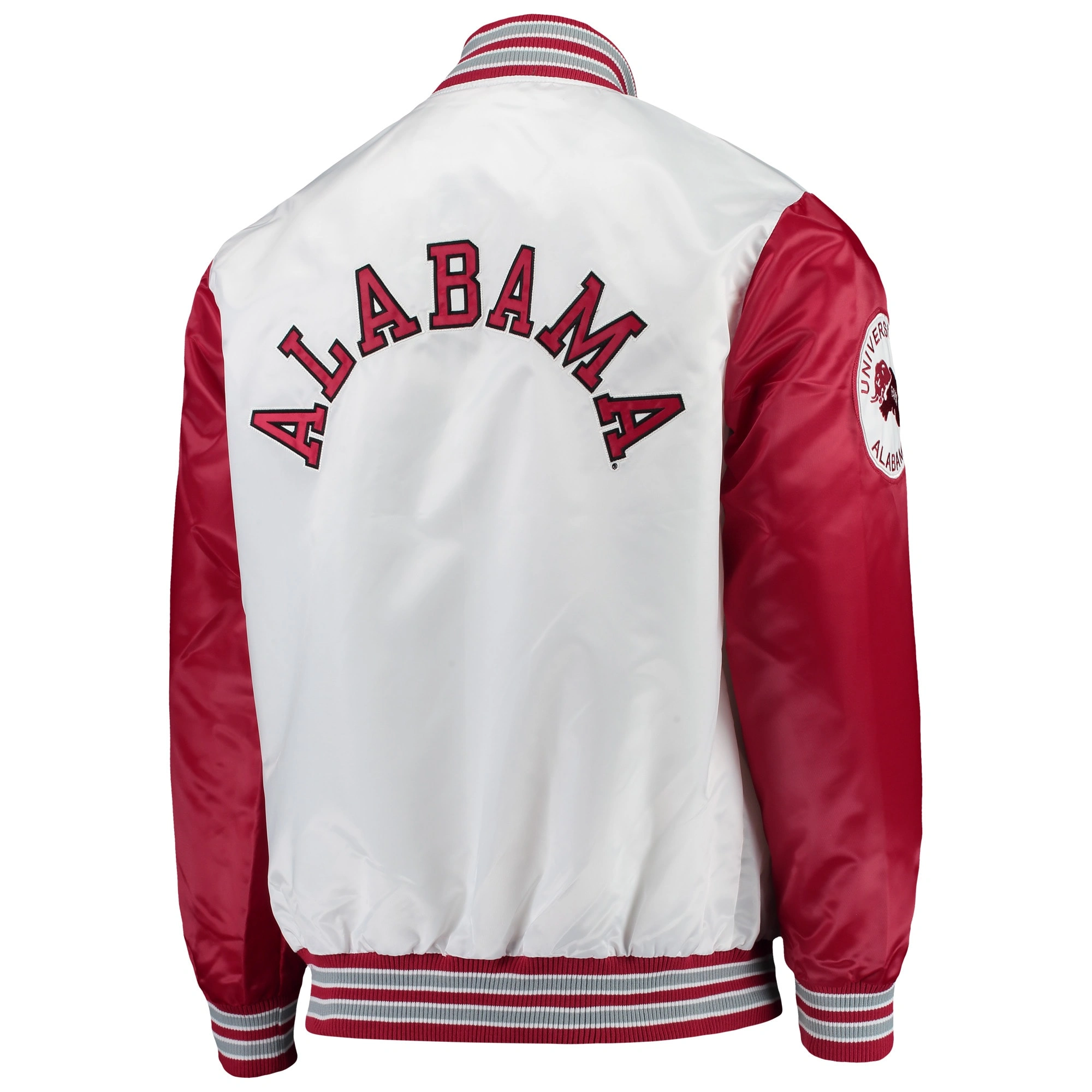 Alabama Crimson Tide Starter The Legend Full-Snap Satin Varsity Jacket - Image 2