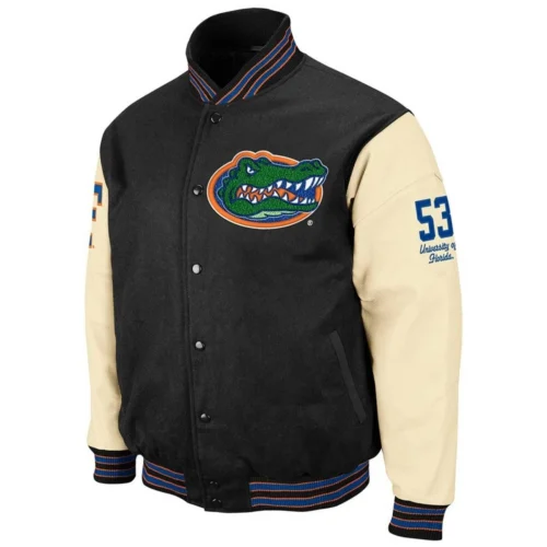 Florida Gators Colosseum Letterman Wool & Leather Varsity Jacket