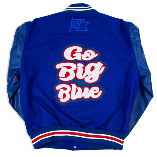 Alternative view of Tennessee State Tigers Motto 3.0 Full-Snap Wool Varsity Jacket