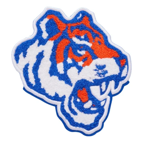 Savannah State Tigers Classic Wool & Leather Varsity Jacket - Image 5