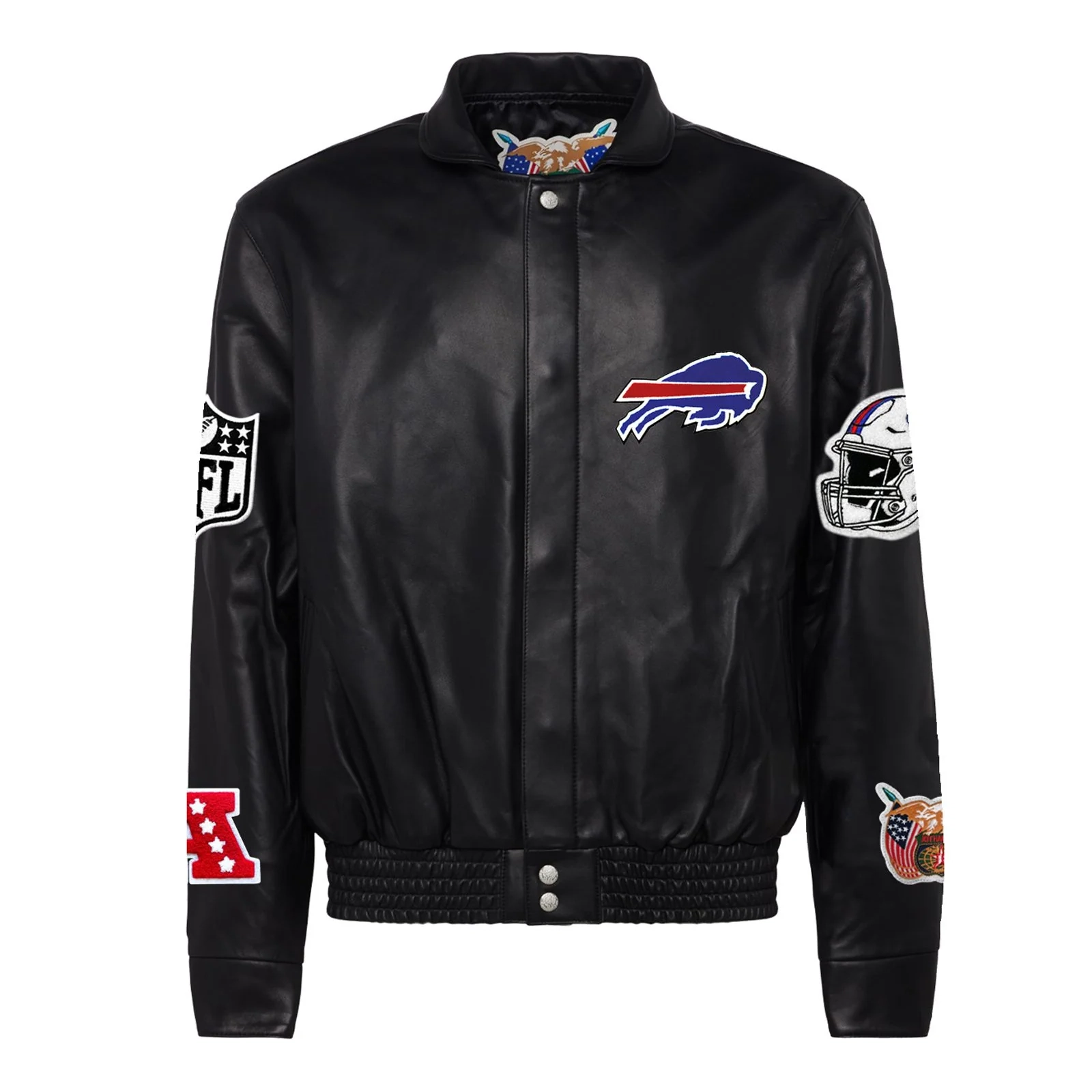 Buffalo Bills Full Leather Black Jacket