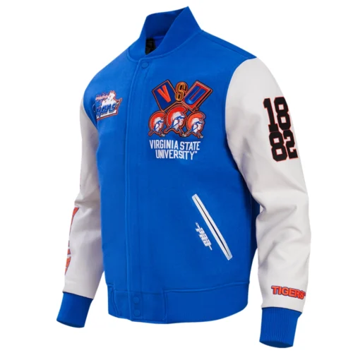 Virginia Cavaliers Homecoming Wool & Leather Varsity Jacket - Image 3