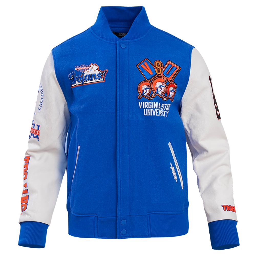 Virginia Cavaliers Homecoming Wool & Leather Varsity Jacket