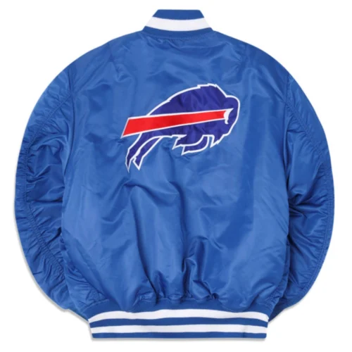 Alternative view of Buffalo Bills  Ma-1 Bomber Varsity Jacket