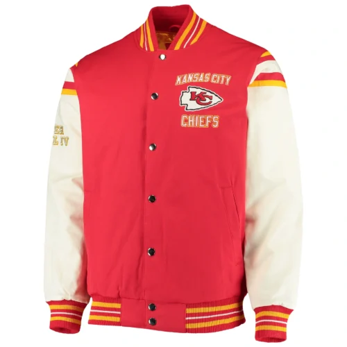 Kansas City Chiefs Victory Formation Commemorative Full-Snap Varsity Jacket