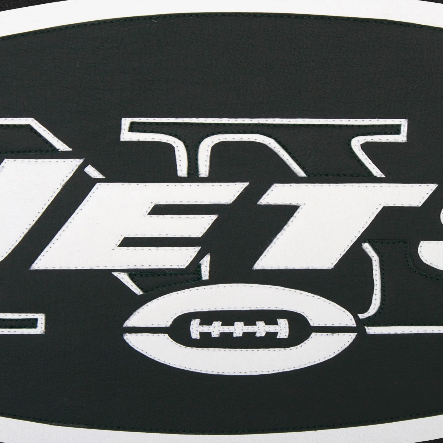 New York Jets One Color Black Full Wool Jacket - Image 4