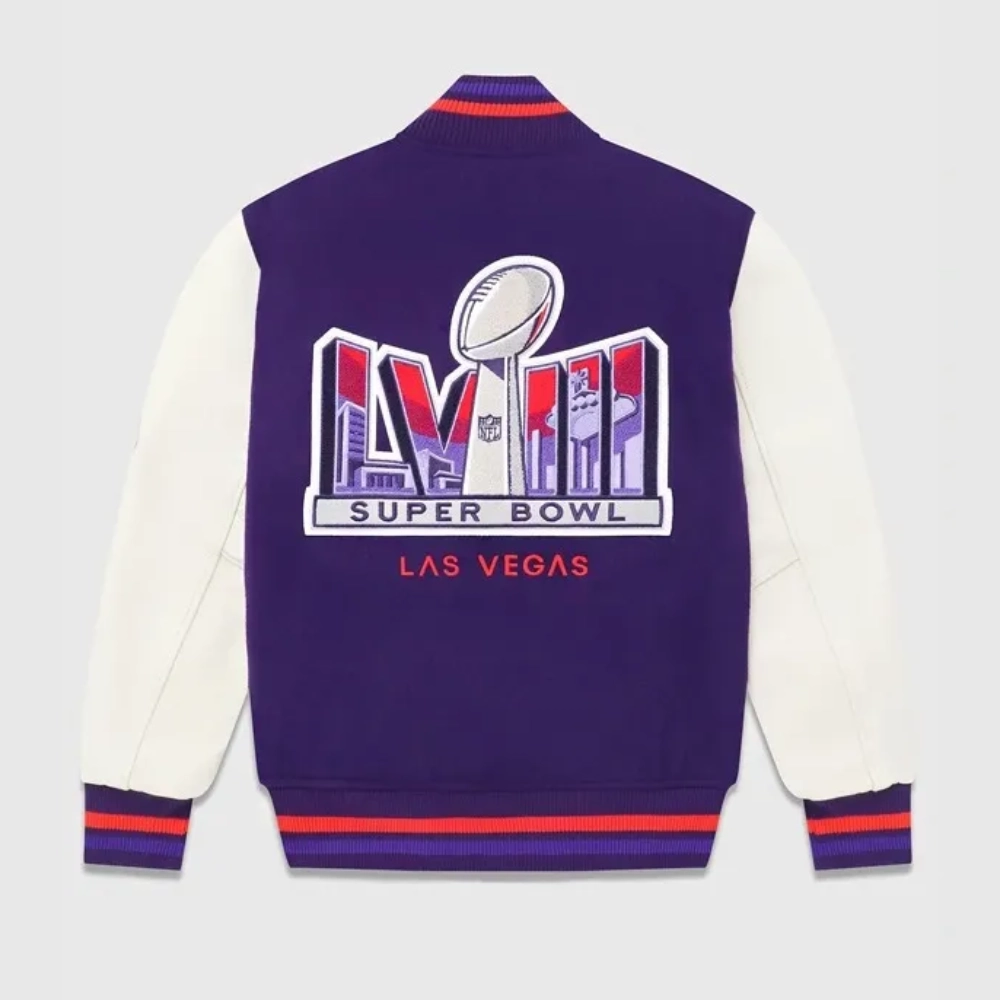 Super Bowl Lviii Full-Snap Varsity Jacket - Image 2