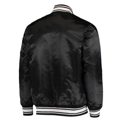 Alternative view of Los Angeles Rams Locker Room  Black Satin Varsity Jacket