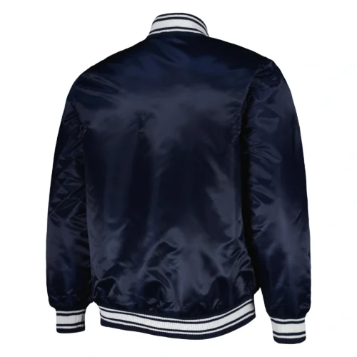 Alternative view of Super Bowl LVII Locker Room Satin Varsity Jacket- Navy