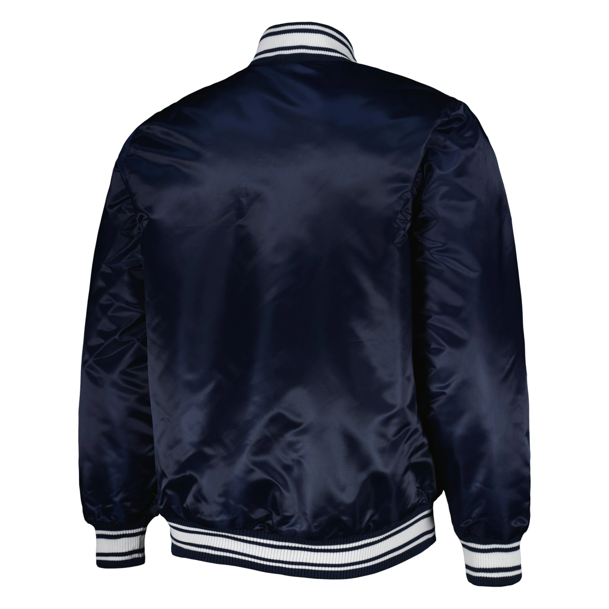 Super Bowl LVII Locker Room Satin Varsity Jacket- Navy - Image 2