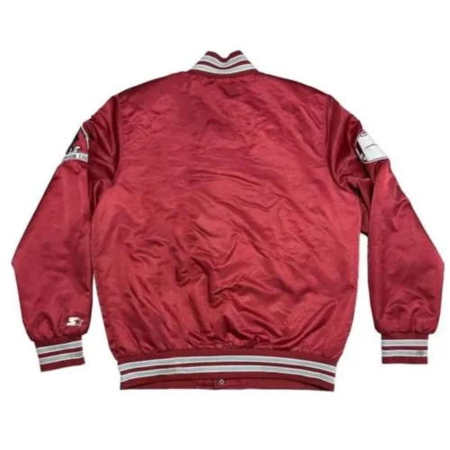 Alternative view of Alabama Crimson Tide Red Champs Rare Satin Jacket