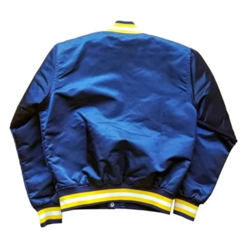 Alternative view of California Golden Bears 90’s Navy Satin Varsity Jacket