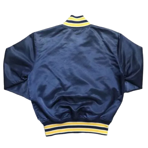 Alternative view of California Golden Bears 90’s Vintage Navy Satin Varsity Jacket