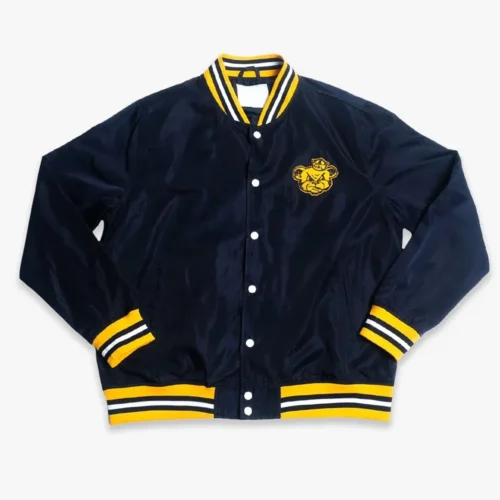 California Golden Bears Retro Bomber Satin Varsity Jacket