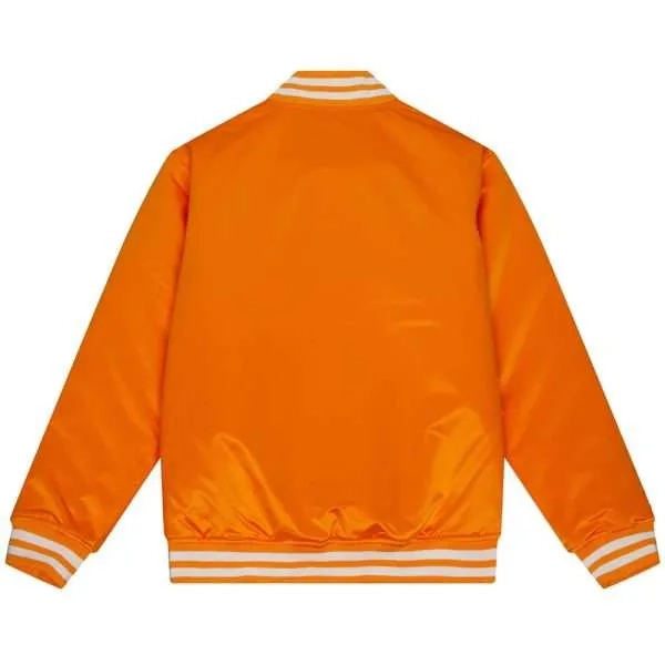 Tennessee Volunteers Bomber Orange Satin Varsity Jacket - Image 2