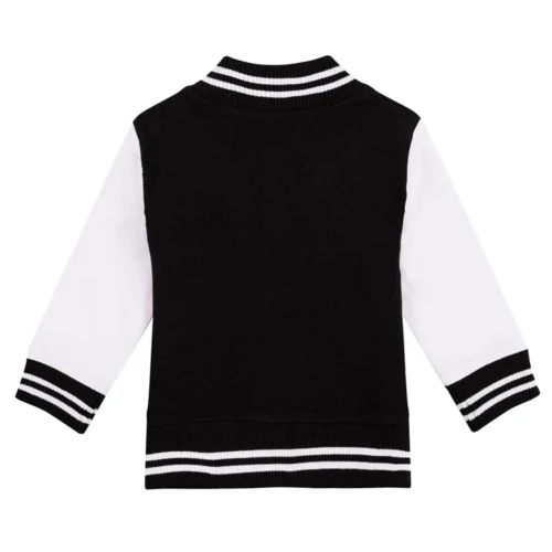 Alternative view of Texas Tech Red Raiders Black Satin Varsity Jacket