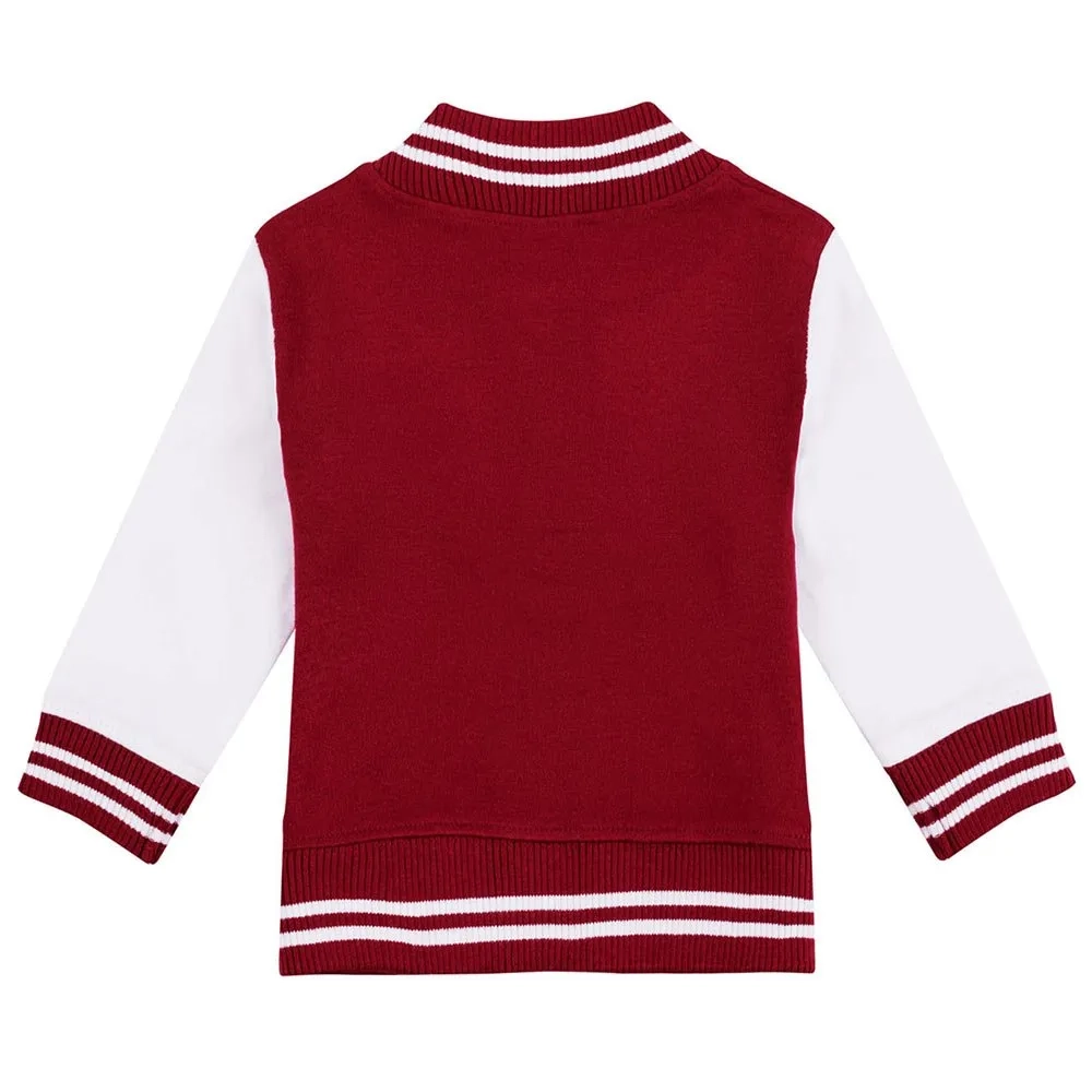 Texas Tech Red Raiders Maroon Satin Varsity Jacket - Image 2