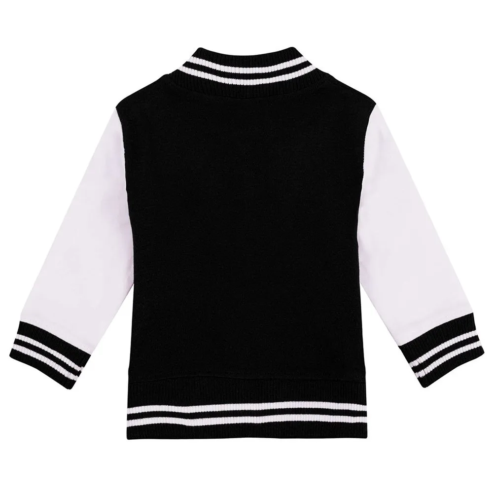 Nebraska Cornhuskers Letterman Wool & Leather Varsity Jacket - Image 2