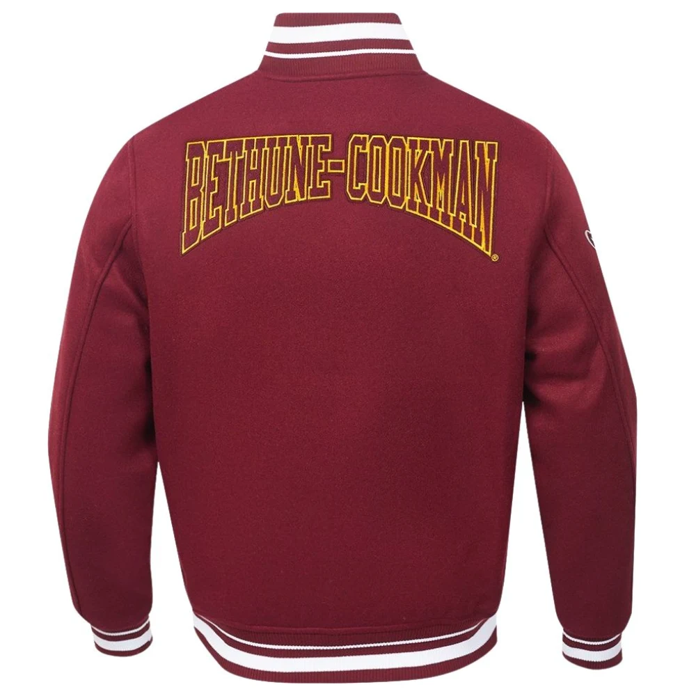 Bethune–Cookman Wildcats classic Wool Varsity Jacket - Image 4