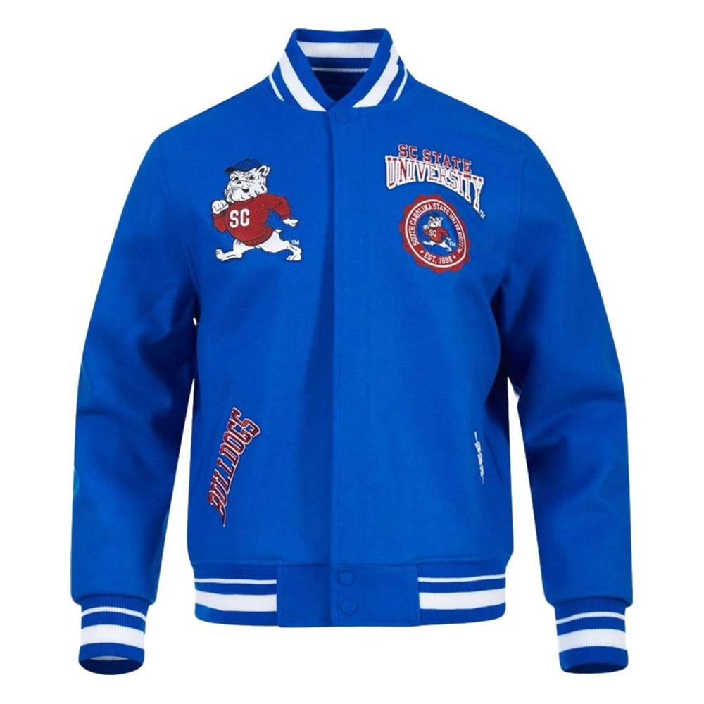 South Carolina State Bulldogs Classic Wool Varsity Jacket